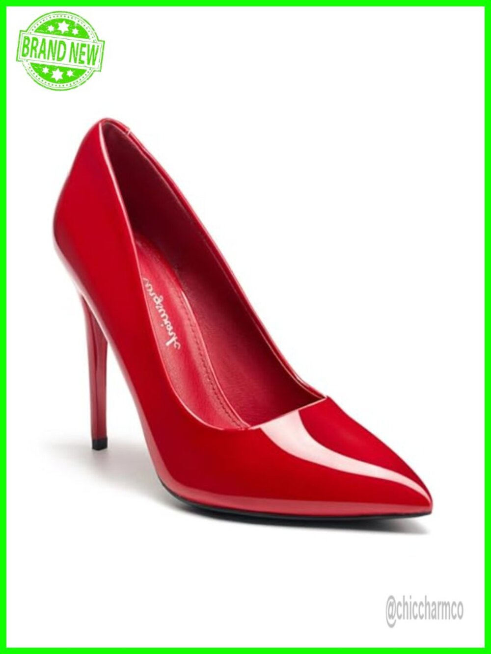 4in Stiletto High Heels Pumps, Pointed Toe, Slip On, Comfortable Pumps for Work